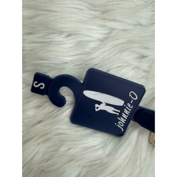 Johnnie-O Mens Red Navy Stars and Stripes Canvas Belt Small USA Patriotic NWT - Picture 9 of 14